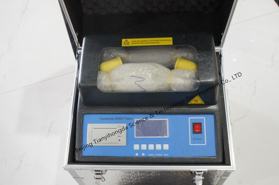 Аппаратуры испытания тестера диэлектрической прочности масла трансформатора электрические, инструменты испытания дисплея температуры электрические